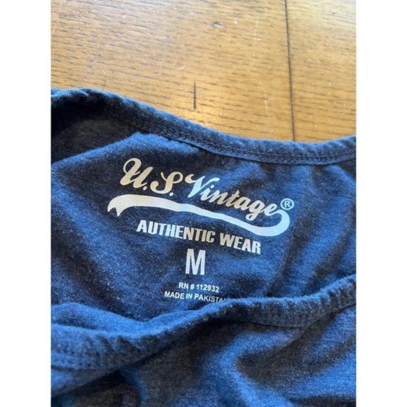 U.S. Vintage Blue Tank Top - Picture 2 of 4